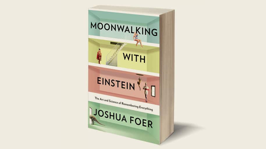 moonwalking with einstein book